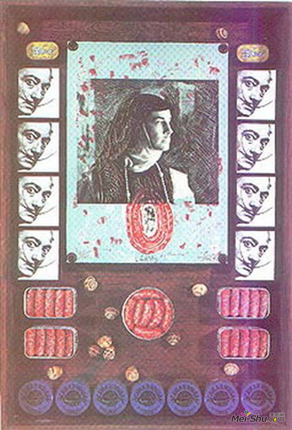 阿尔伯托吉龙菌(Alberto Gironella)高清作品《埃德娜-拉法莫萨》