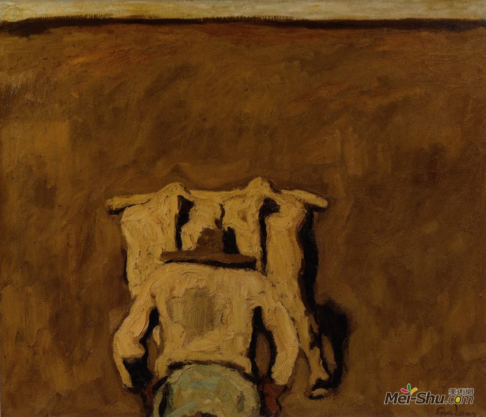 阿尔宾·艾格-利恩茨(Albin Egger-Lienz)高清作品《Der Pfl&üger》