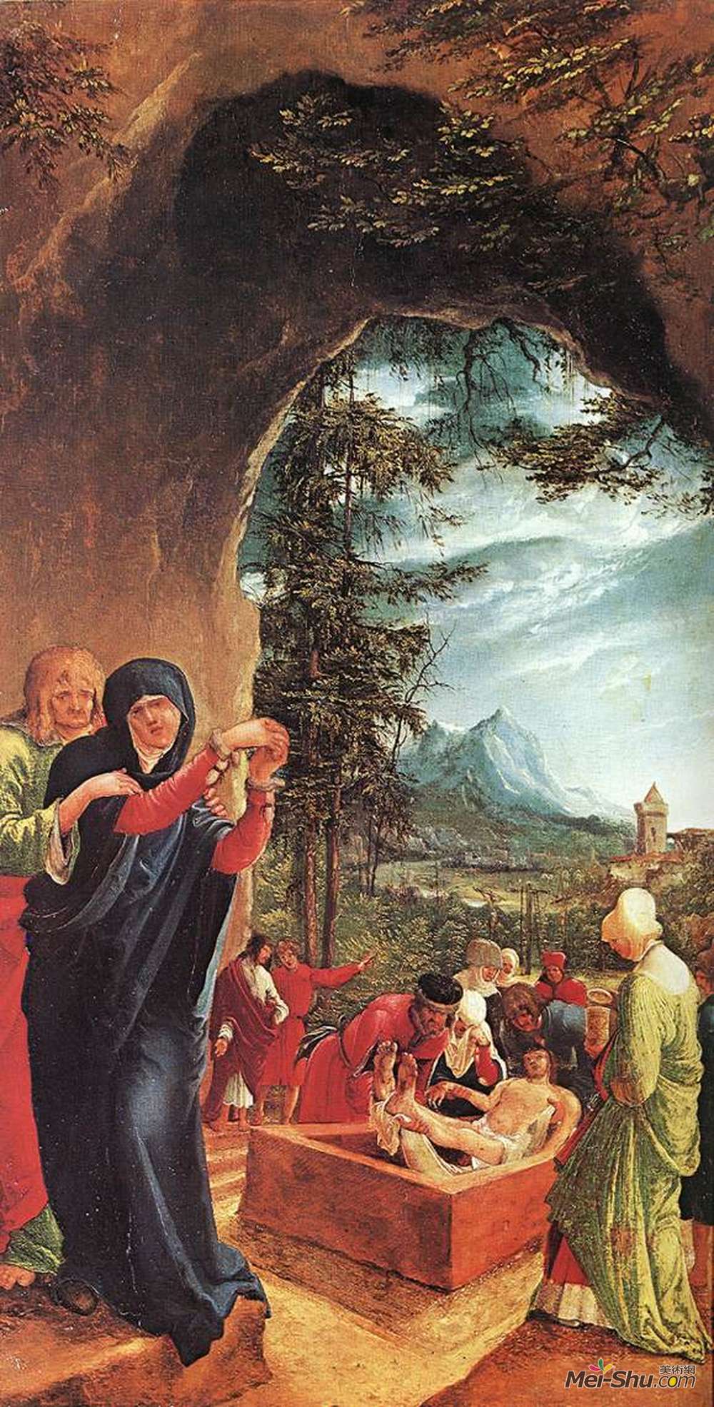 阿尔布雷希·阿尔特多费尔(Albrecht Altdorfer)高清作品《基督的恩典》