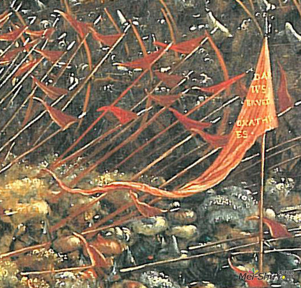 阿尔布雷希·阿尔特多费尔(Albrecht Altdorfer)高清作品《伊索斯之战（片段）》