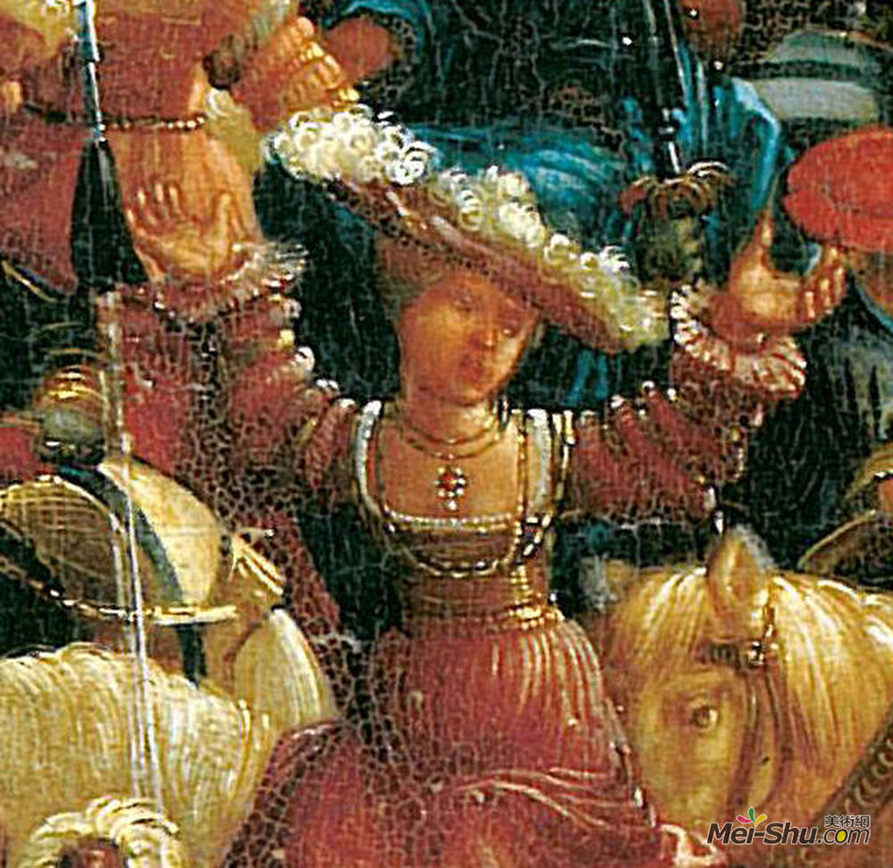 阿尔布雷希·阿尔特多费尔(Albrecht Altdorfer)高清作品《伊索斯之战（片段）》