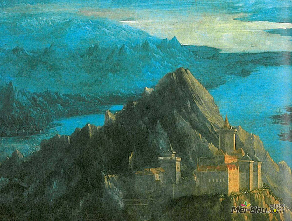 阿尔布雷希·阿尔特多费尔(Albrecht Altdorfer)高清作品《伊索斯之战（片段）》