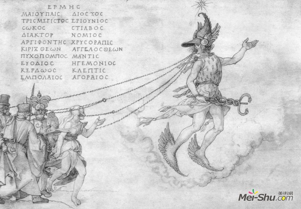 阿尔布雷希特·丢勒(Albrecht Durer)高清作品《口才的寓言》