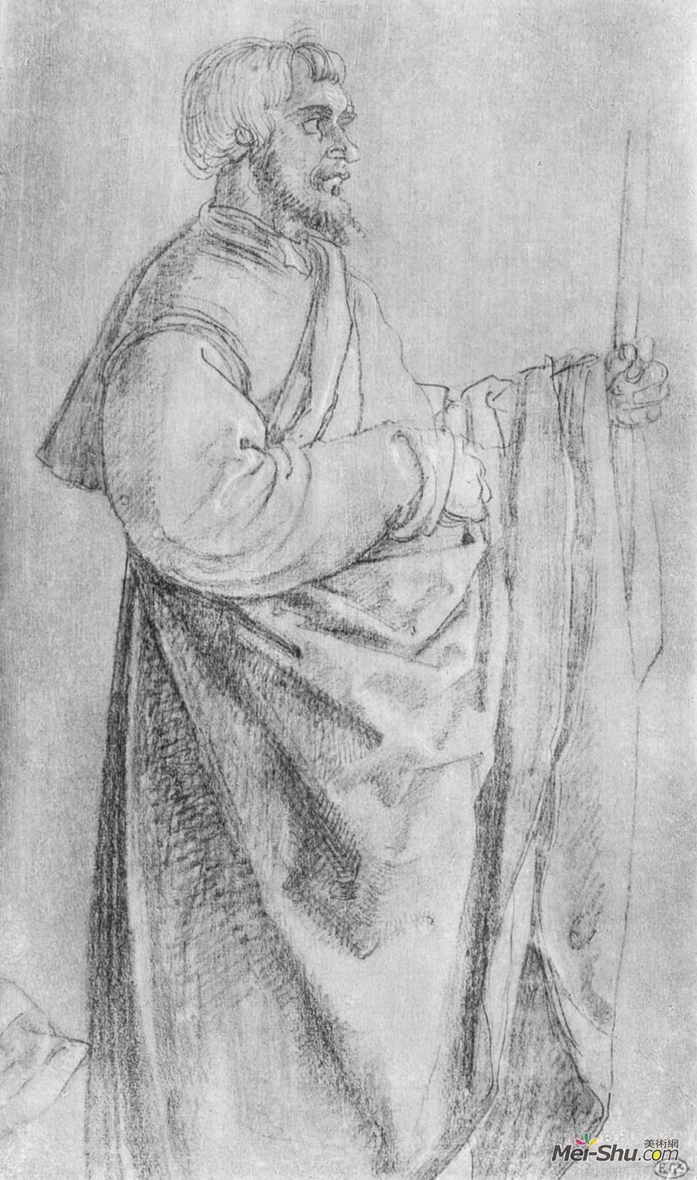 阿尔布雷希特·丢勒(Albrecht Durer)高清作品《使徒》