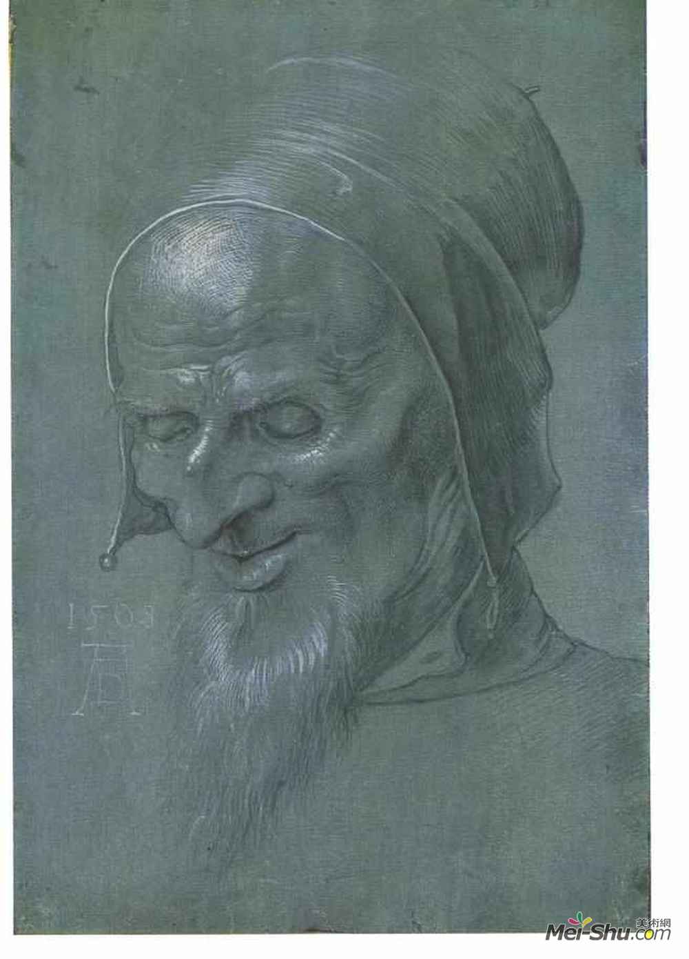 阿尔布雷希特·丢勒(Albrecht Durer)高清作品《使徒的首领》