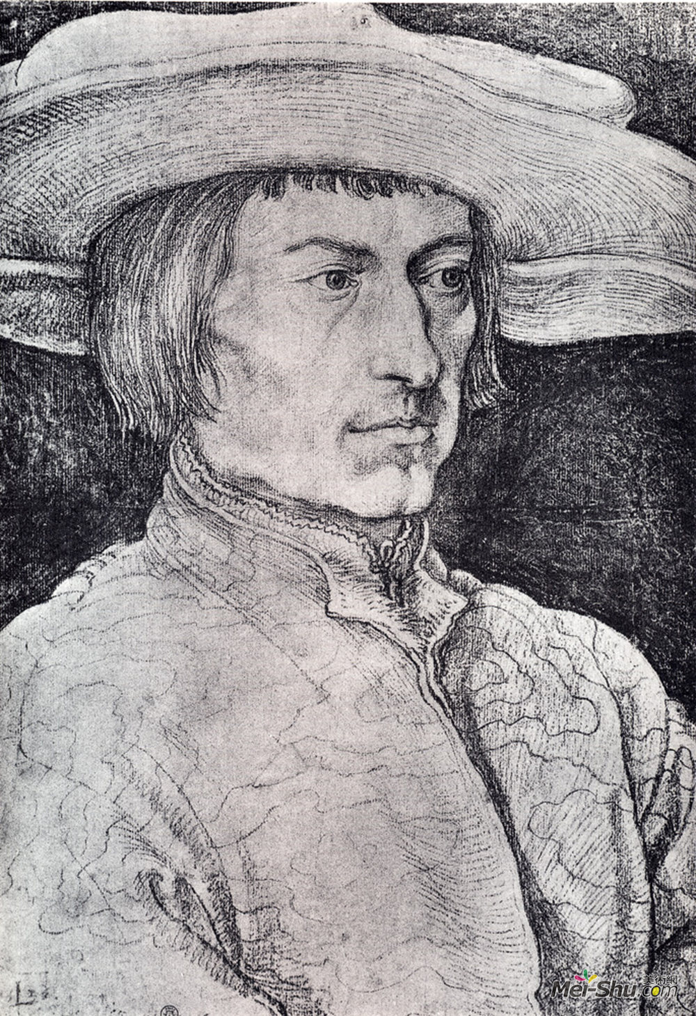 阿尔布雷希特·丢勒(Albrecht Durer)高清作品《卢卡斯范莱登》