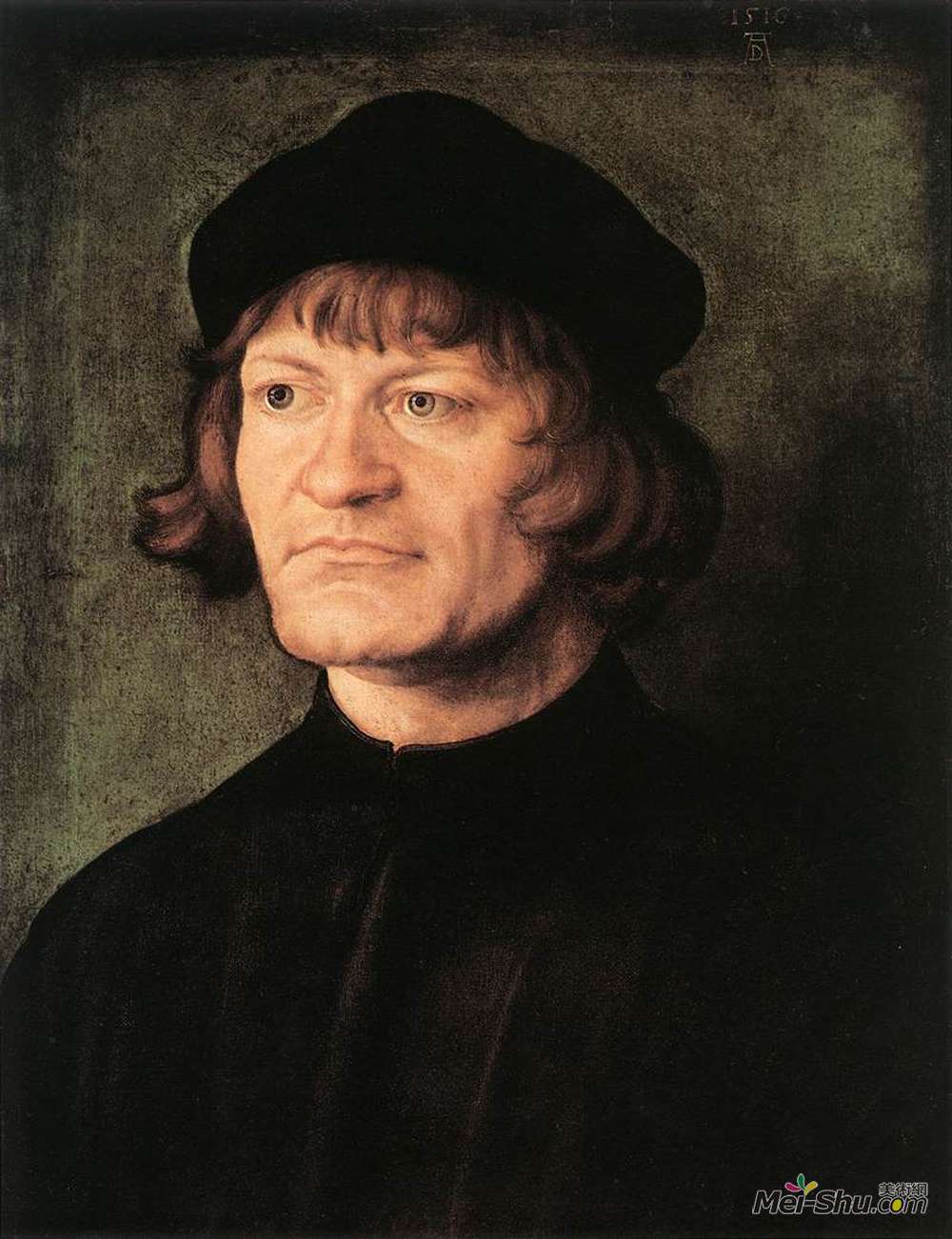 阿尔布雷希特·丢勒(Albrecht Durer)高清作品《神职人员肖像》