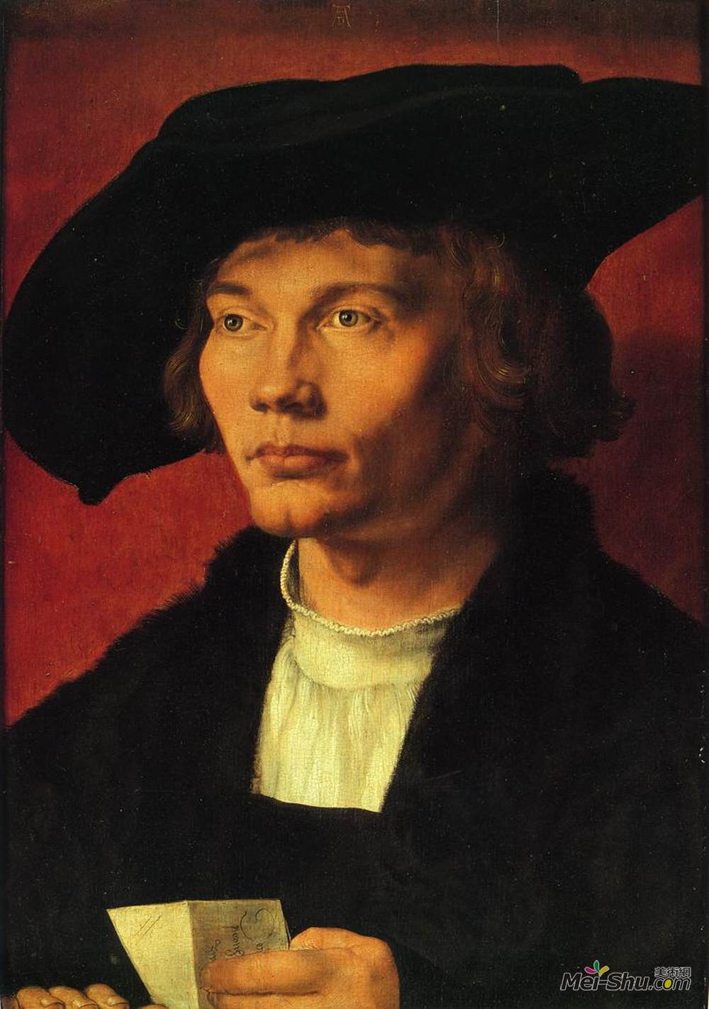 阿尔布雷希特·丢勒(Albrecht Durer)高清作品《伯纳德冯雷森的肖像》