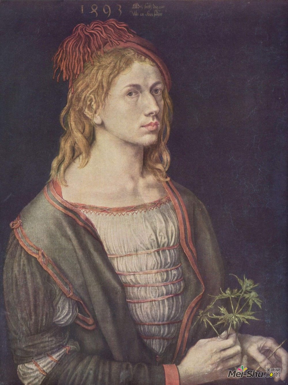 阿尔布雷希特·丢勒(Albrecht Durer)高清作品《自画像》