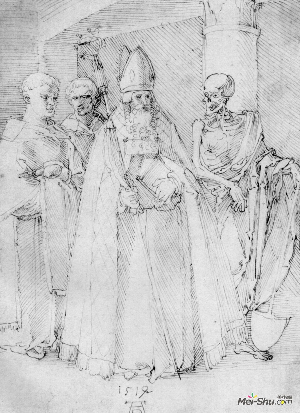 阿尔布雷希特·丢勒(Albrecht Durer)高清作品《圣弗里多林》