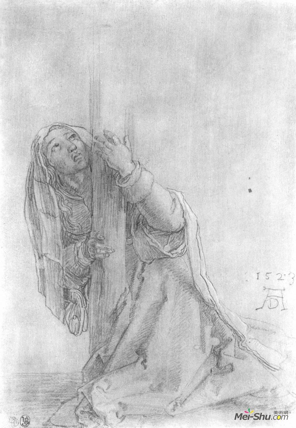 阿尔布雷希特·丢勒(Albrecht Durer)高清作品《圣马格达莱纳》