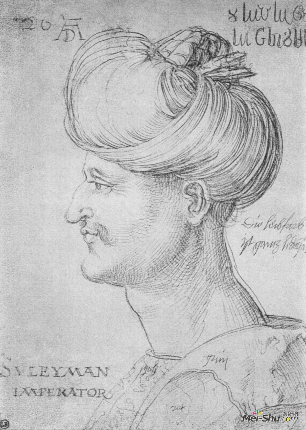 阿尔布雷希特·丢勒(Albrecht Durer)高清作品《苏丹独奏曲》