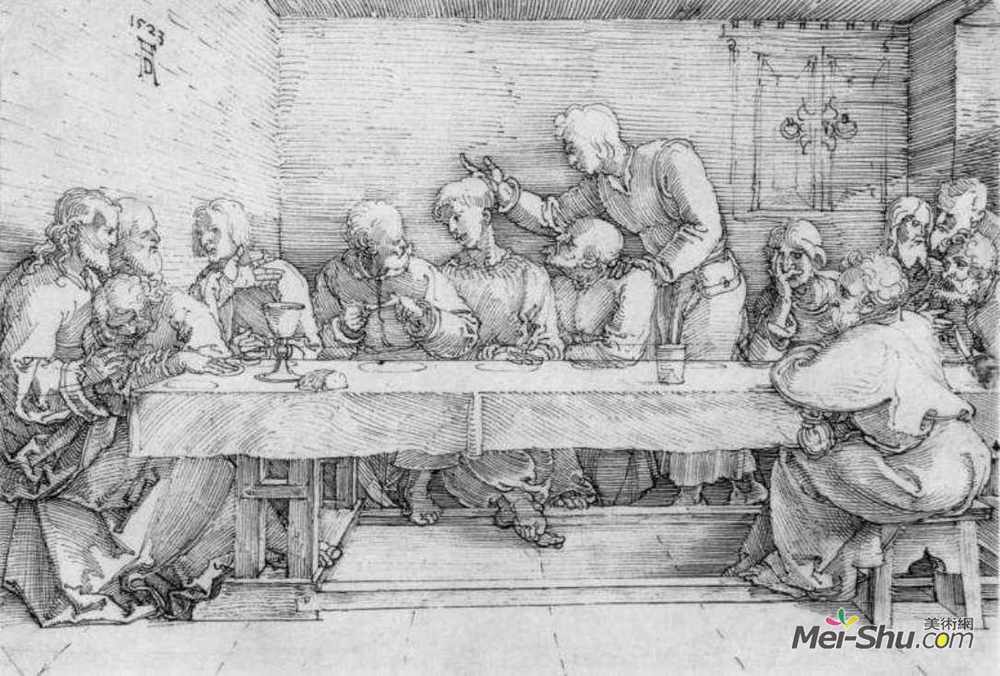 阿尔布雷希特·丢勒(Albrecht Durer)高清作品《最后的晚餐》