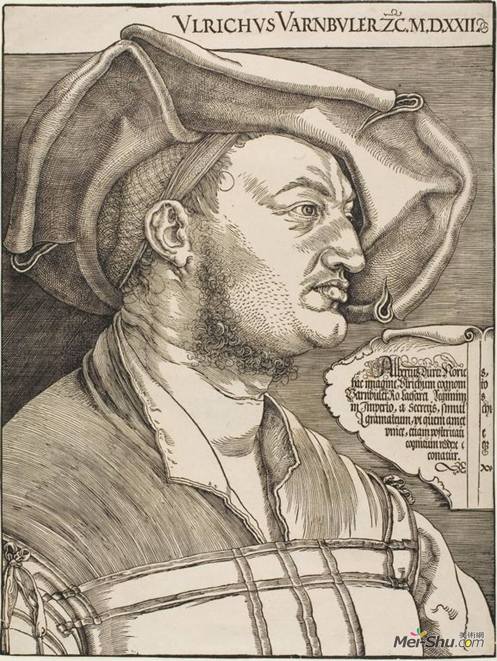 阿尔布雷希特·丢勒(Albrecht Durer)高清作品《乌尔里希瓦恩布勒》