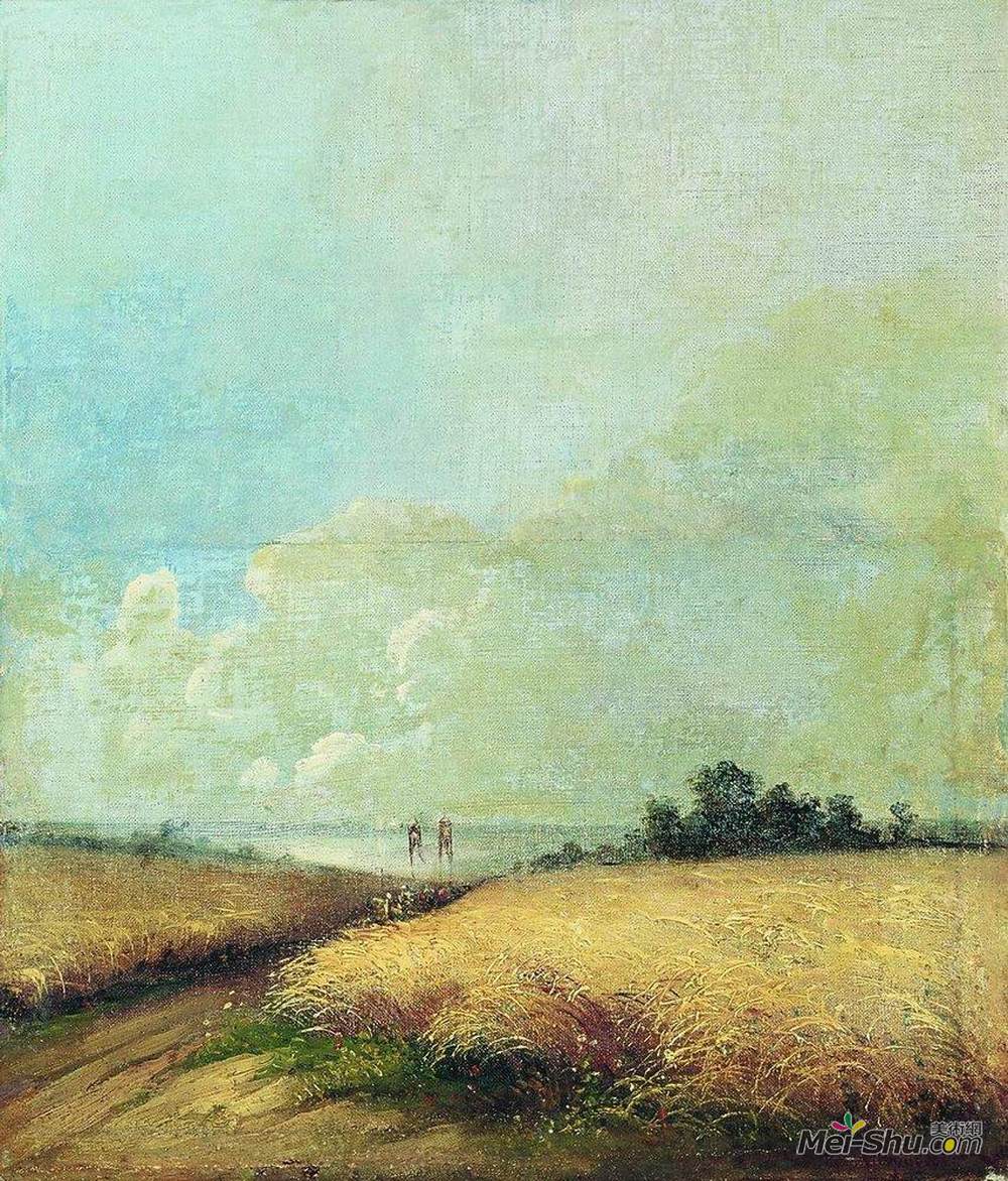 阿列克谢·孔德拉季耶维奇·萨伏拉索夫(Aleksey Savrasov)高清作品《夏天》