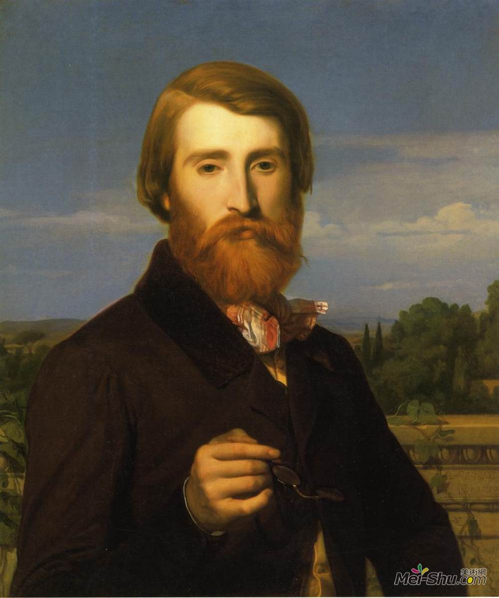 亚历山大·卡巴内尔(Alexandre Cabanel)高清作品《艾尔弗雷德布鲁亚》