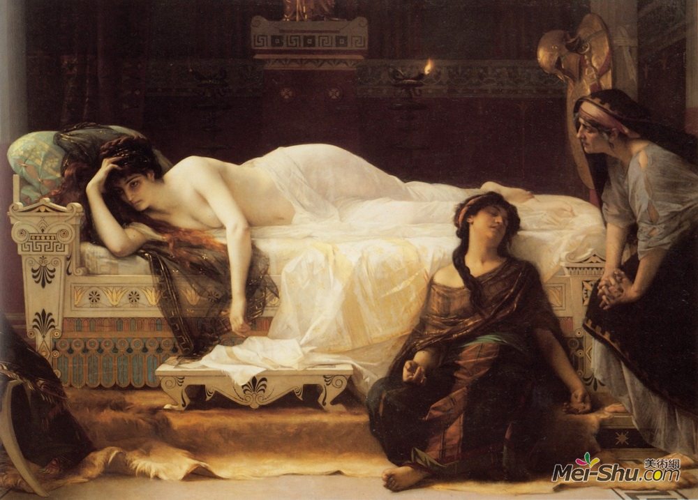 亚历山大·卡巴内尔(Alexandre Cabanel)高清作品《菲德拉》