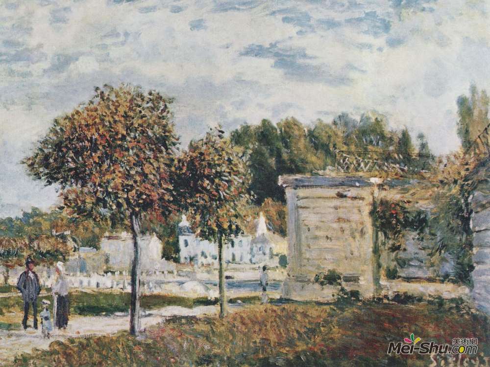 阿尔弗莱德·西斯莱(Alfred Sisley)高清作品《马斯巴辛》