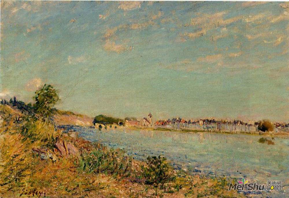 阿尔弗莱德·西斯莱(Alfred Sisley)高清作品《圣母》