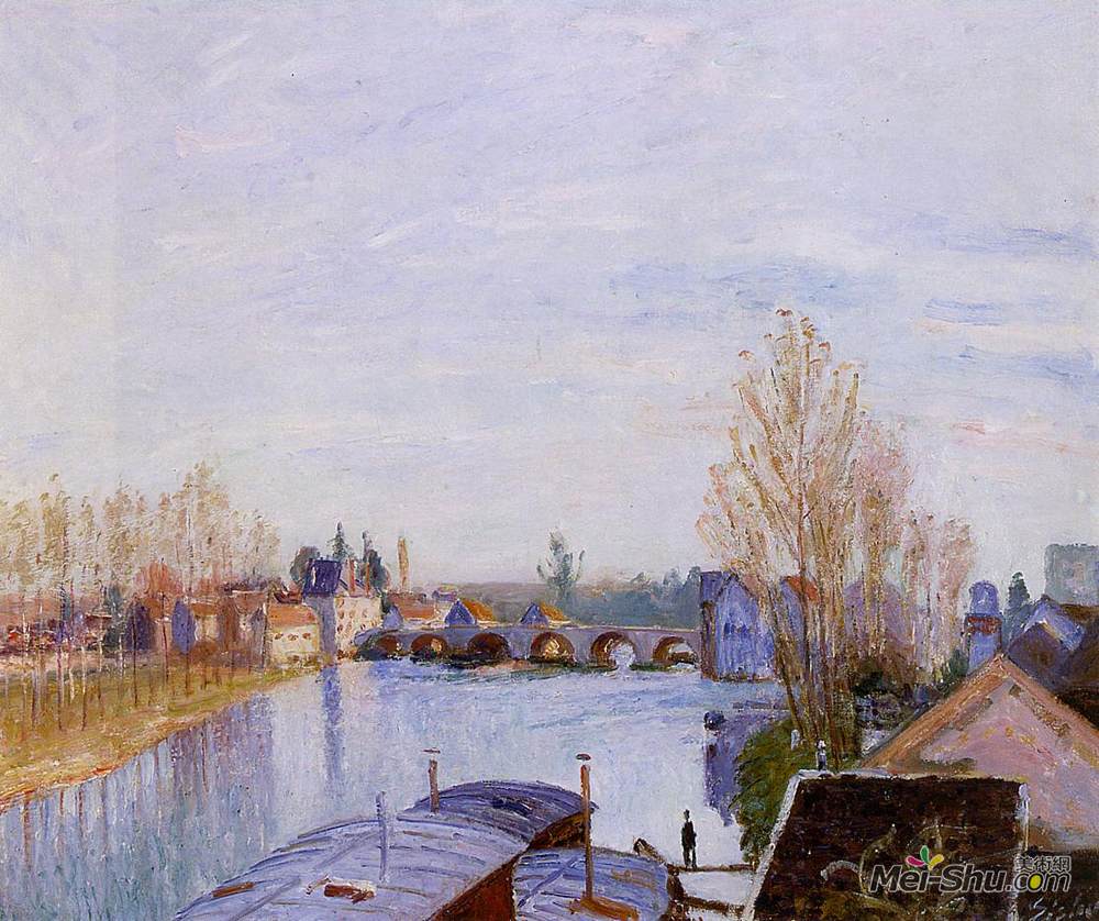 西斯莱(alfred sisley)高清作品欣赏更多法国艺术家更多印象派艺术家