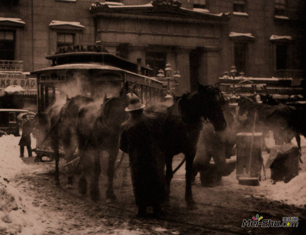 阿尔弗雷德·施蒂格利茨(Alfred Stieglitz)高清作品《终端》