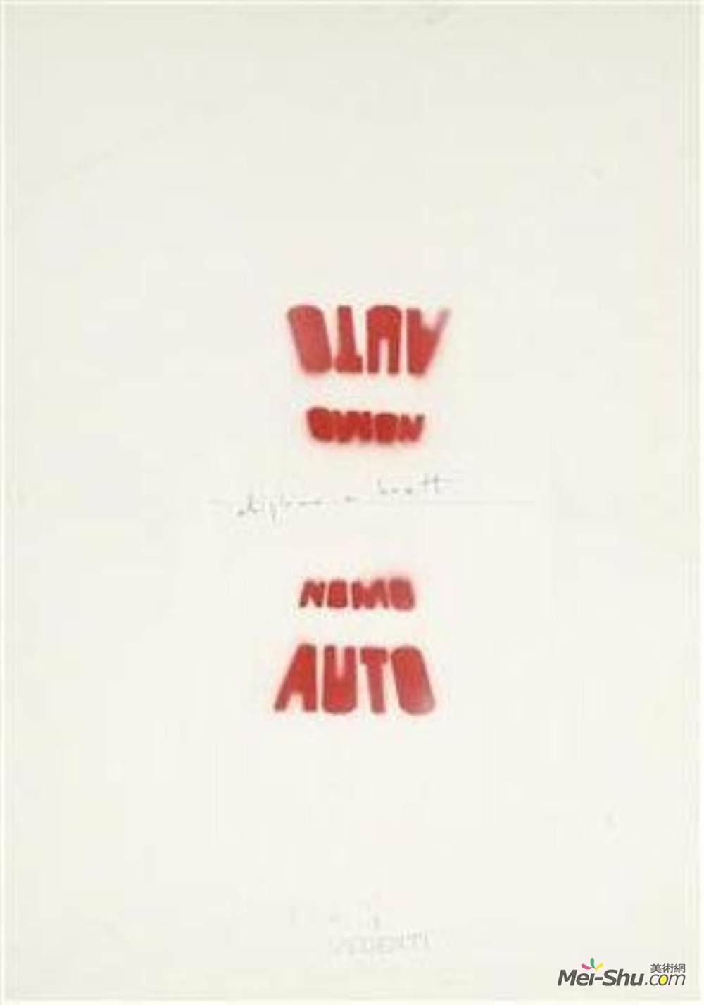 阿里吉耶罗·波提(Alighiero Boetti)高清作品《自动（盲人）专区》