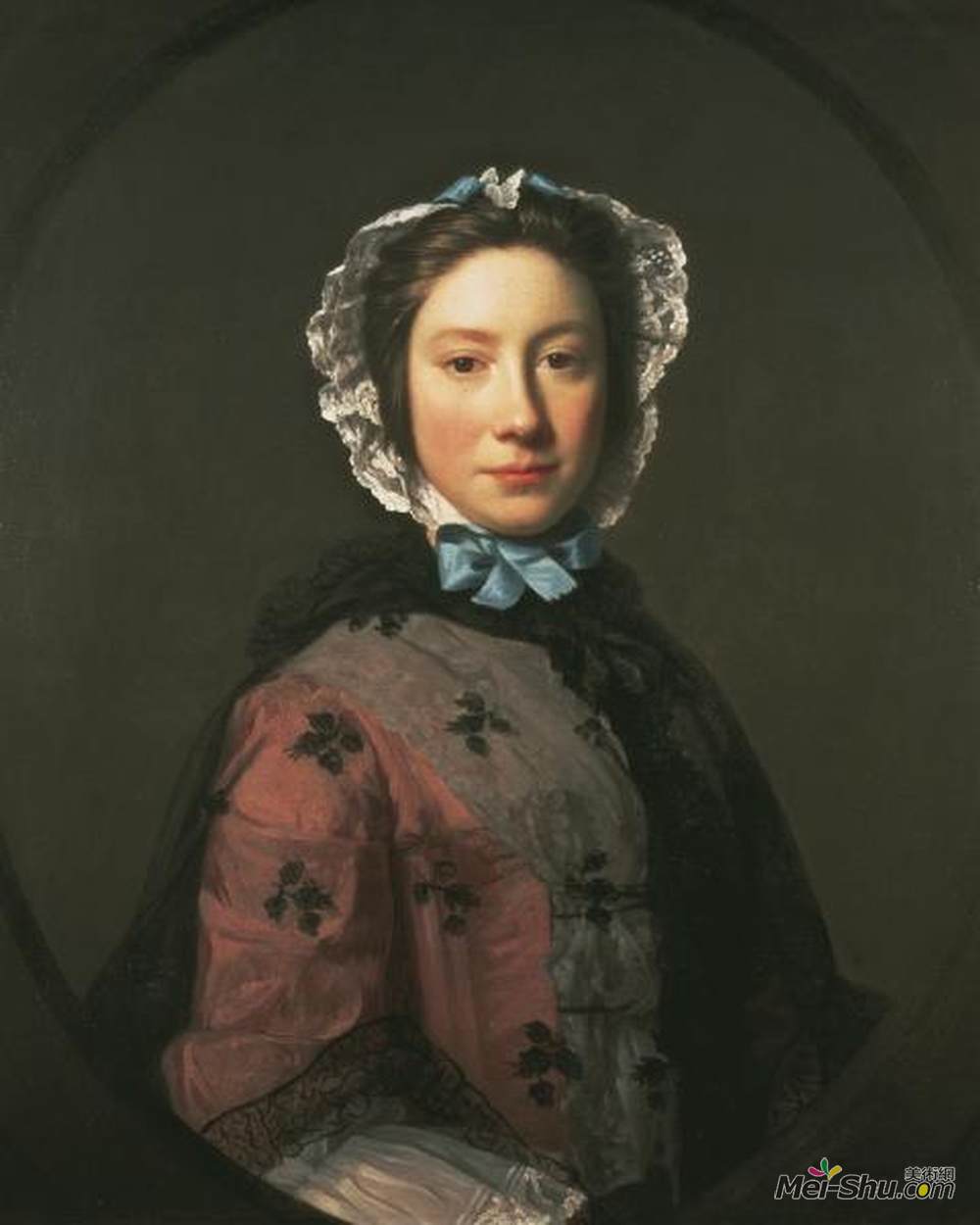 阿兰·雷姆赛(Allan Ramsay)高清作品《Rosamund Sargent, n&ée Chambers》
