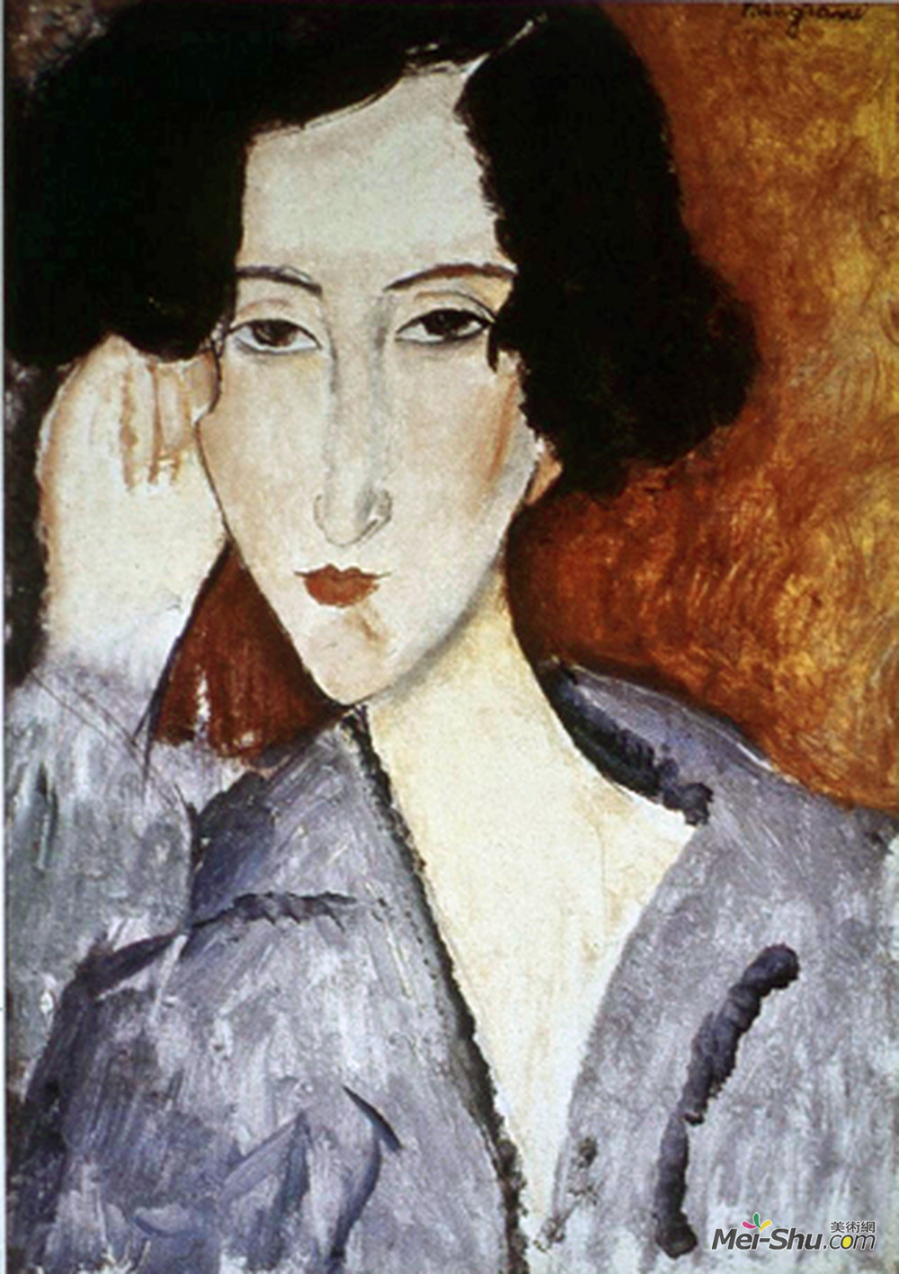 阿梅代奥·莫迪利亚尼(amedeo modigliani)高清作品《雷切尔奥斯特林