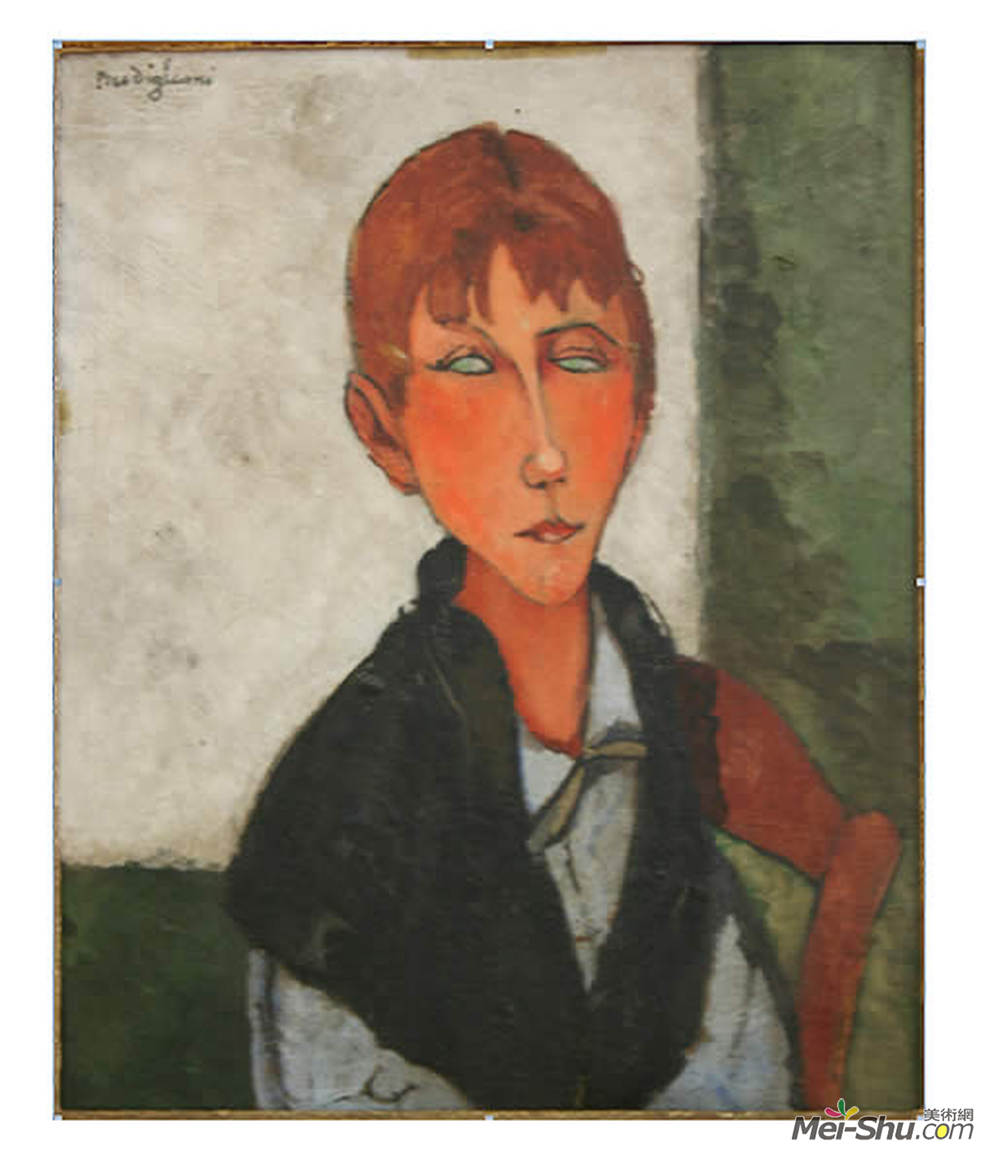 阿梅代奥·莫迪利亚尼(Amedeo Modigliani)高清作品《情妇》