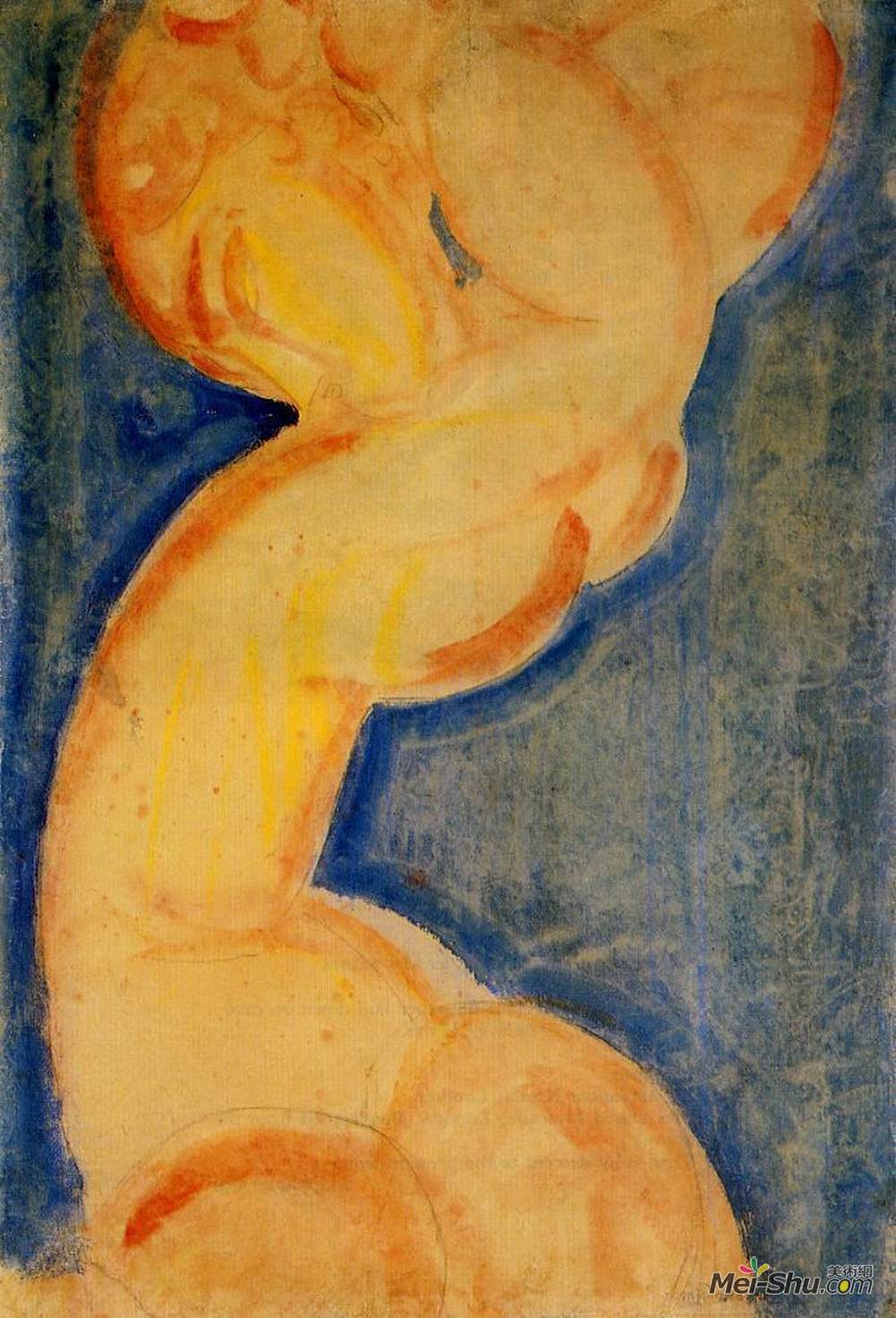 阿梅代奥·莫迪利亚尼(Amedeo Modigliani)高清作品《颖果》