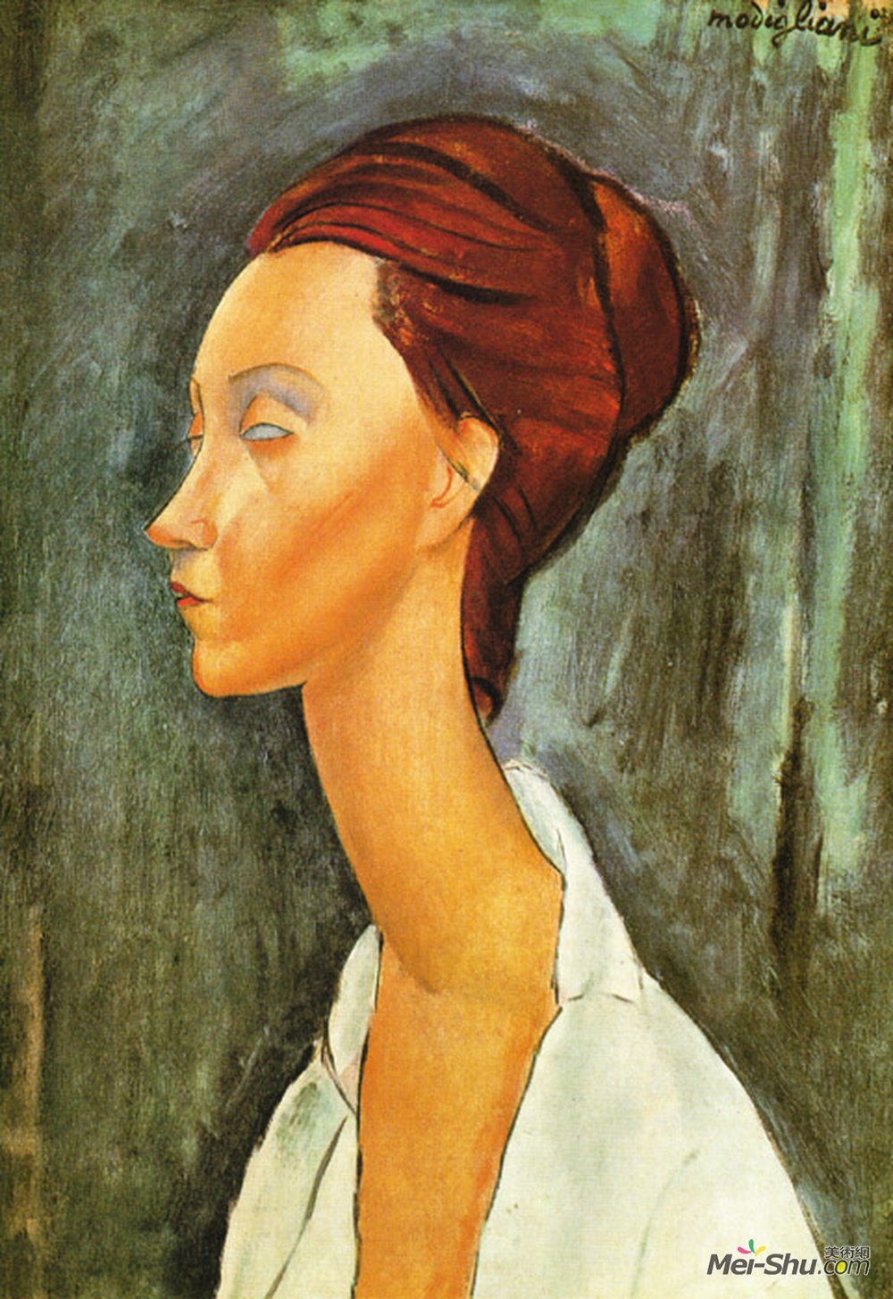 阿梅代奥·莫迪利亚尼(amedeo modigliani)高清作品欣赏