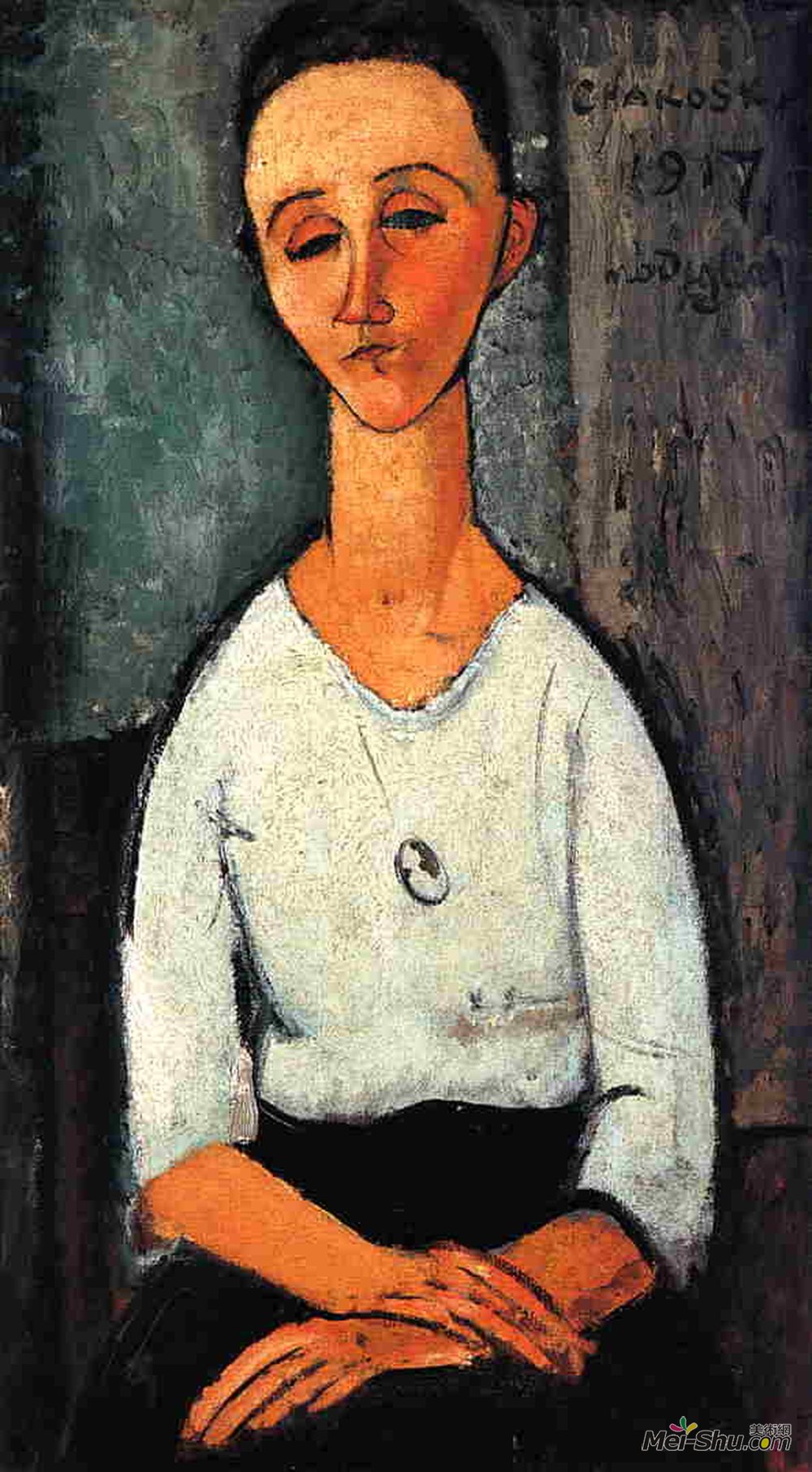 阿梅代奥·莫迪利亚尼(Amedeo Modigliani)高清作品《查科斯卡》