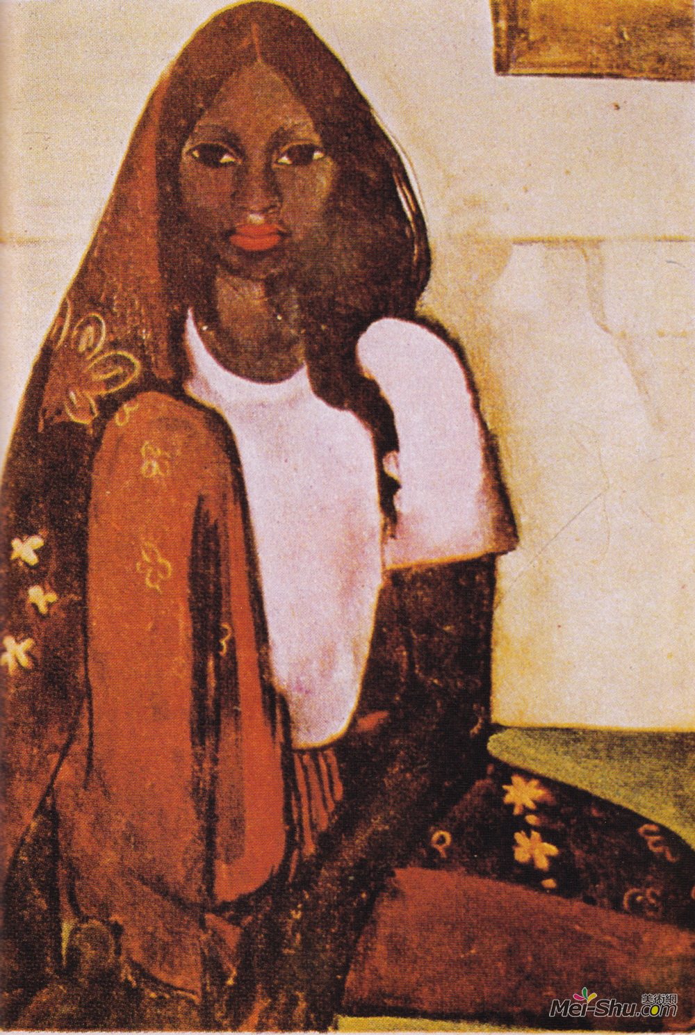 阿姆丽塔·谢尔吉尔(Amrita Sher-Gil)高清作品《童养媳》
