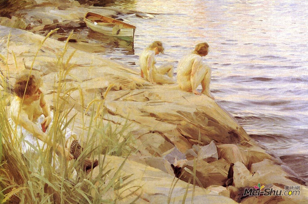 安德斯·左恩(Anders Zorn)高清作品《出》