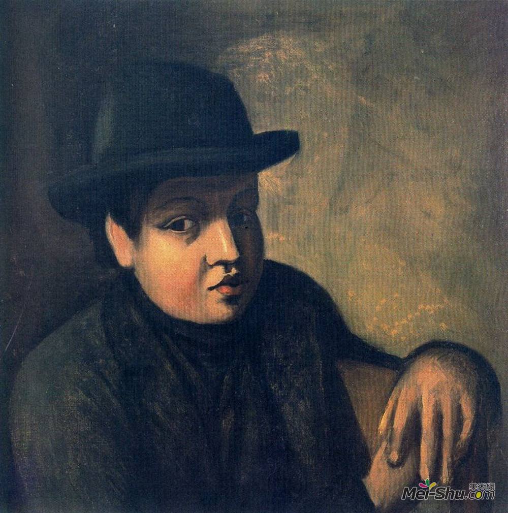 安德烈·德朗(Andre Derain)高清作品《肖像二》
