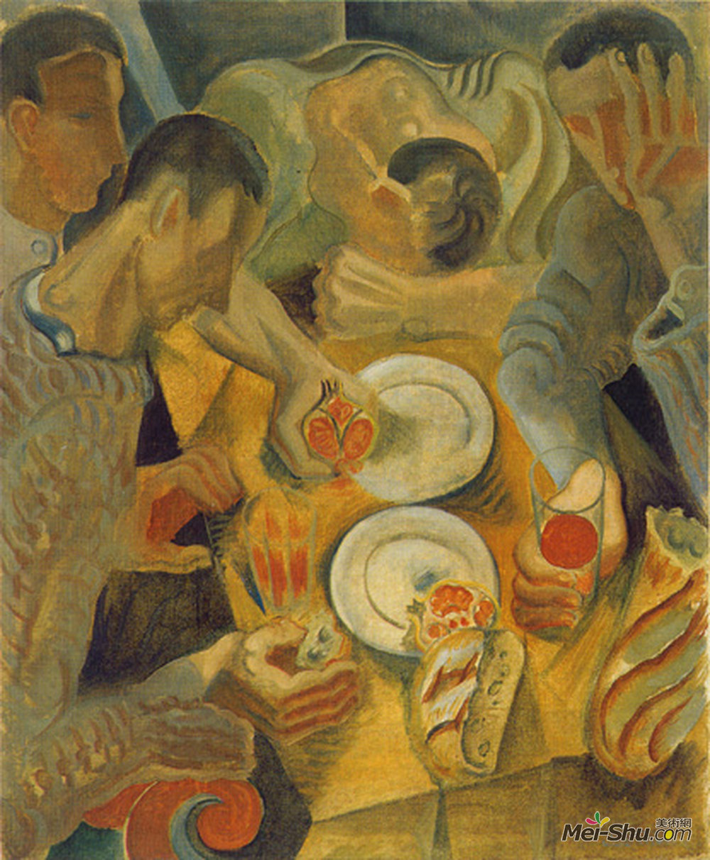 安德烈马森(Andre Masson)高清作品《膳食》