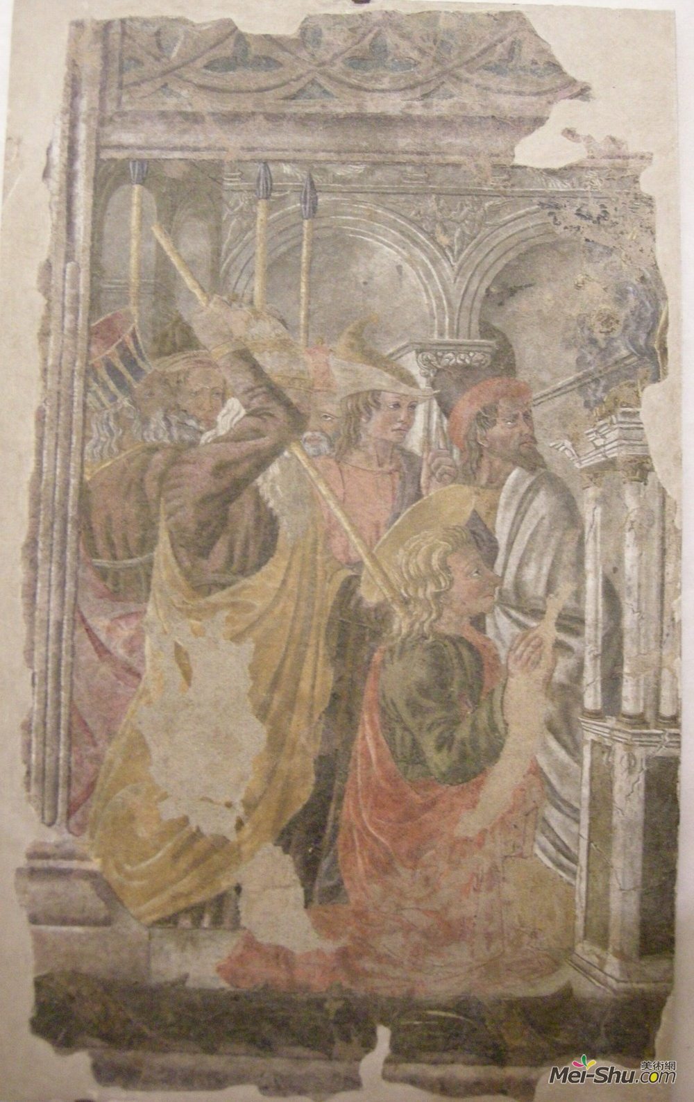 安德烈·德·卡斯塔格诺(Andrea del Castagno)高清作品《殉难圣·托马斯》