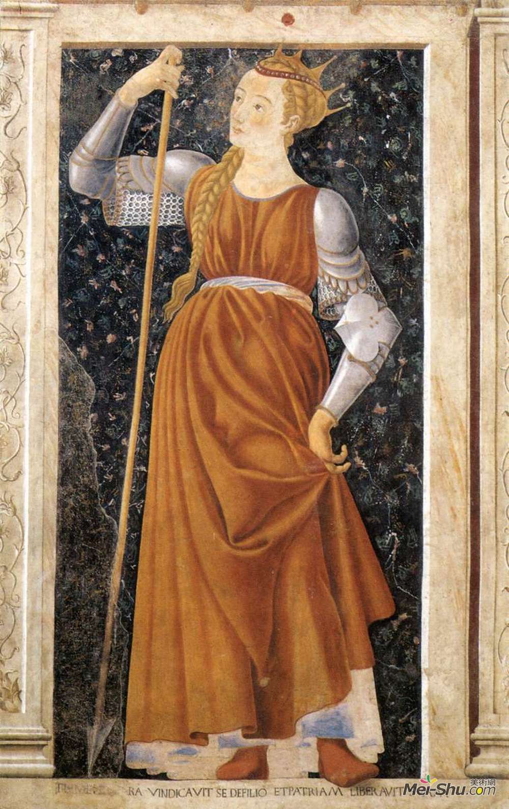安德烈·德·卡斯塔格诺(Andrea del Castagno)高清作品《托米里斯女王》