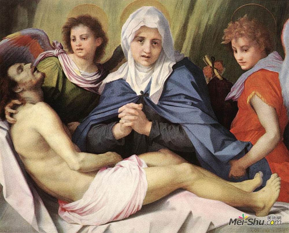 安德烈·德尔·萨托(Andrea del Sarto)高清作品《耶稣基督的挽歌》