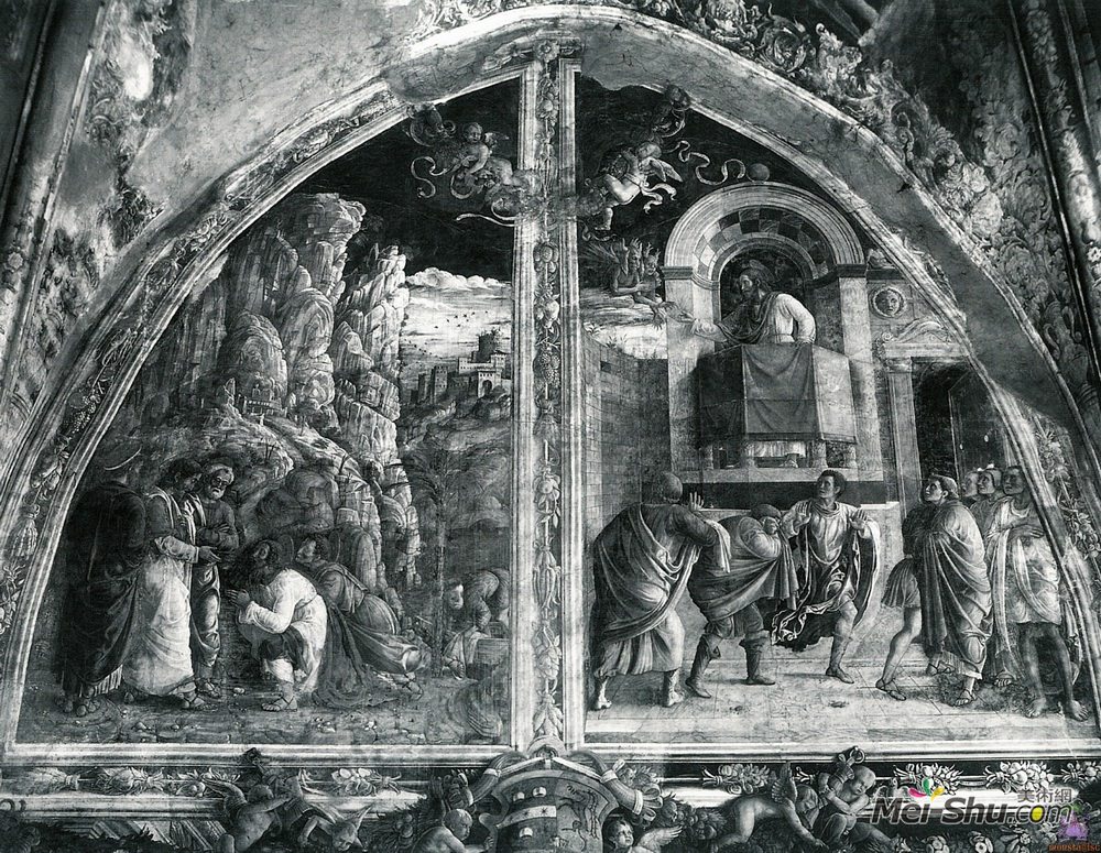 安德烈亚·曼特尼亚(Andrea Mantegna)高清作品《圣杰姆斯的生活场景》