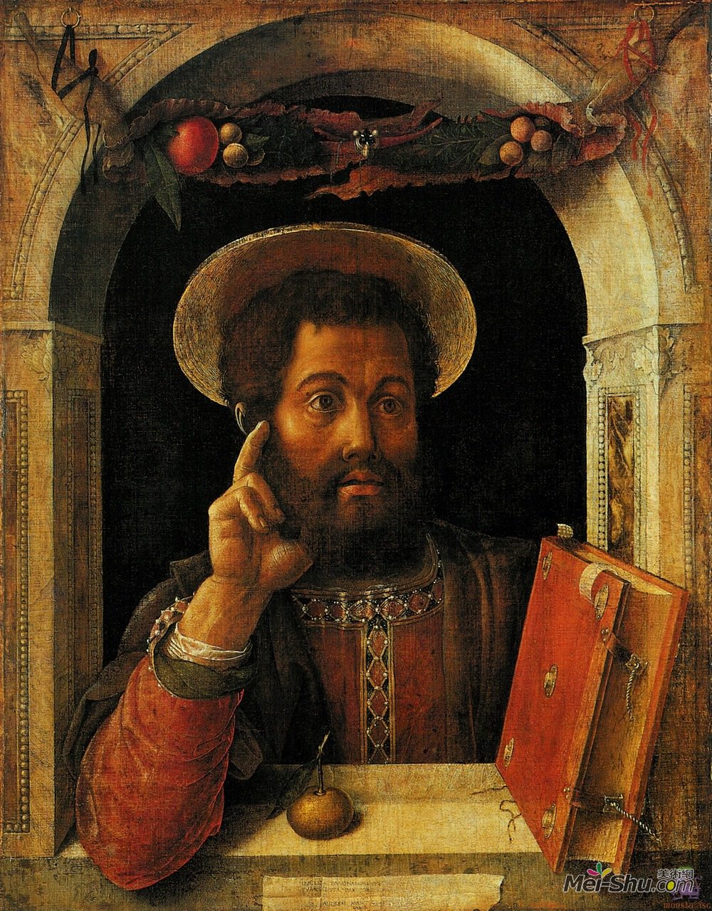 安德烈亚·曼特尼亚(Andrea Mantegna)高清作品《圣马克》