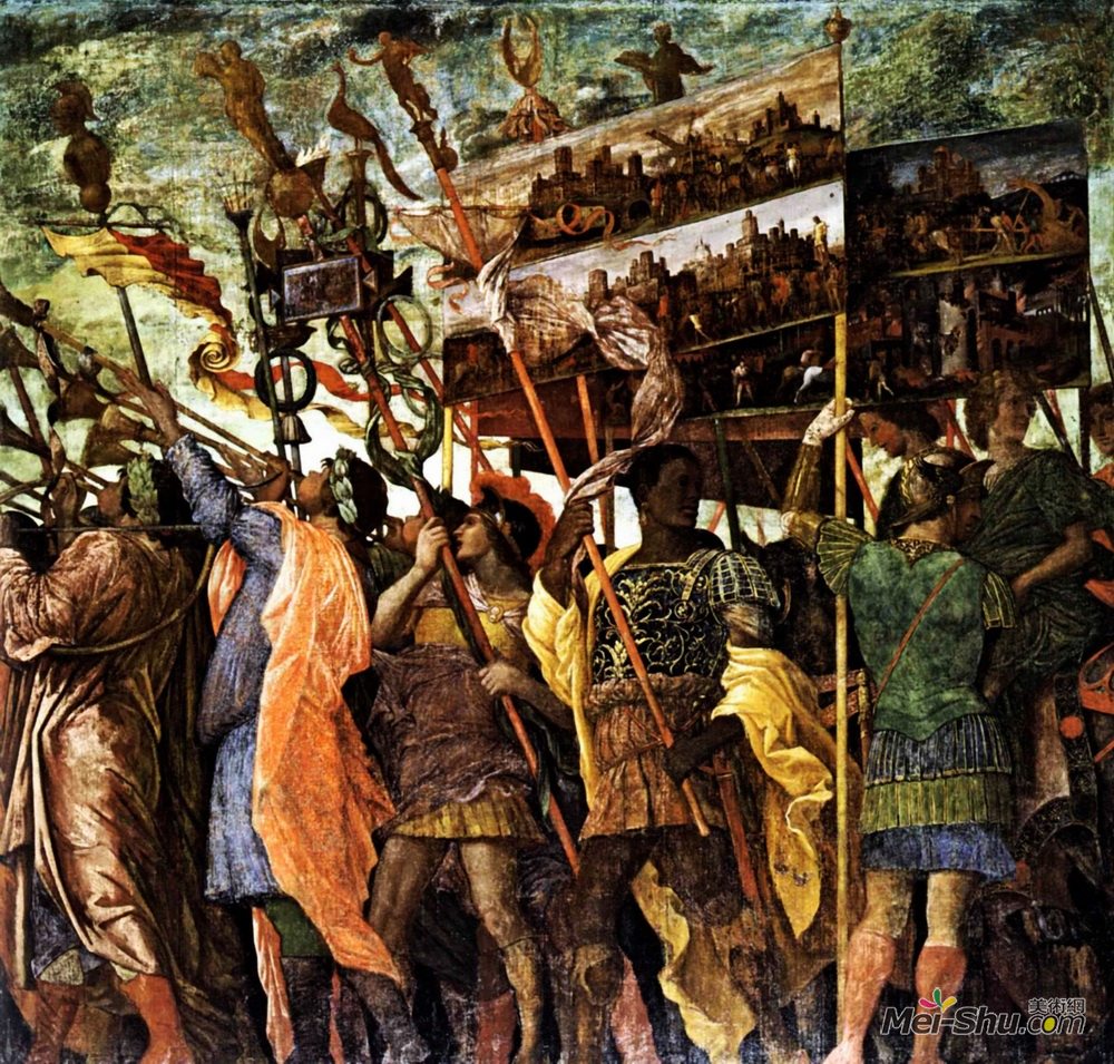 安德烈亚·曼特尼亚(Andrea Mantegna)高清作品《喇叭手》