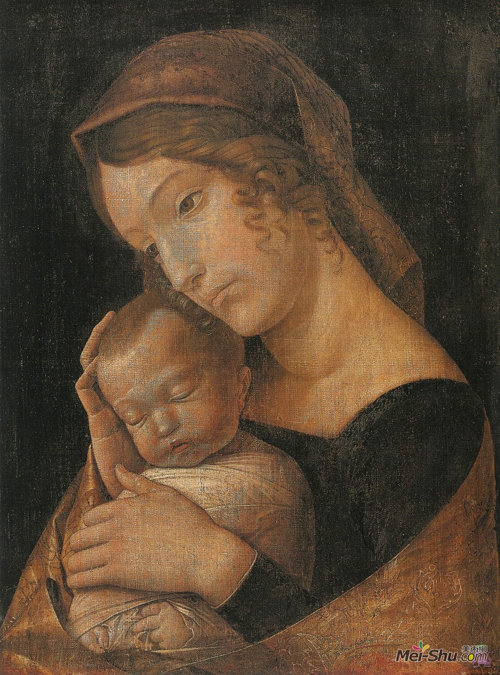 安德烈亚·曼特尼亚(Andrea Mantegna)高清作品《童贞童子》