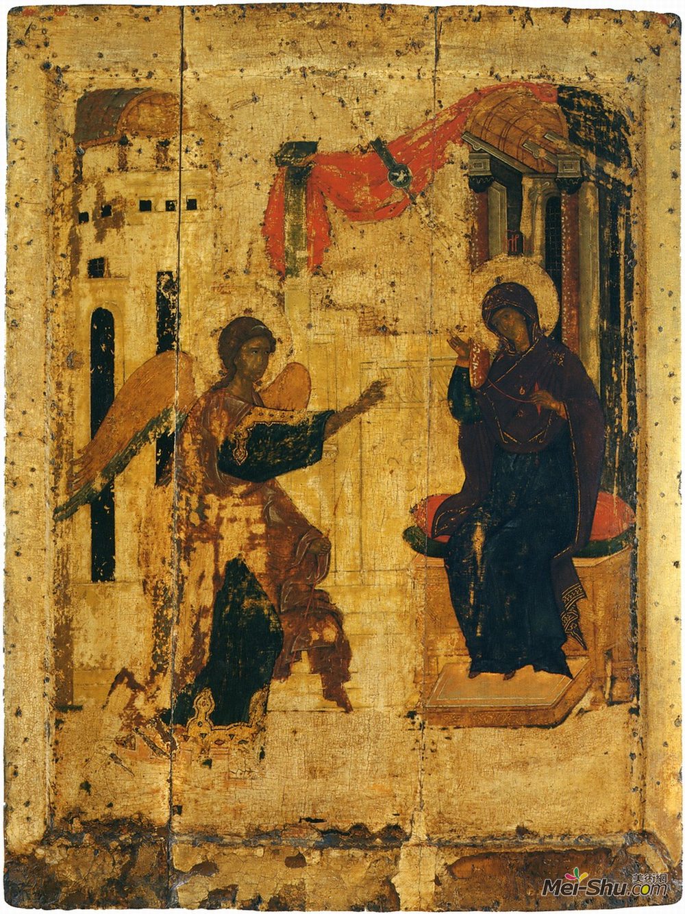 安德烈·鲁布列夫(Andrei Rublev)高清作品《报喜》