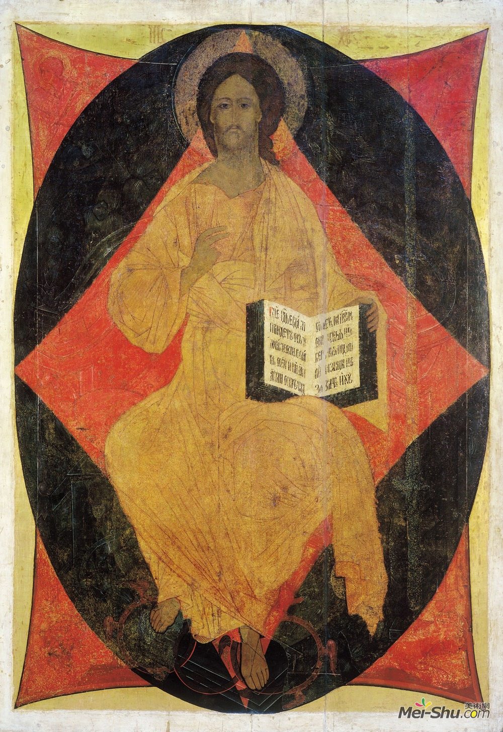 安德烈·鲁布列夫(Andrei Rublev)高清作品《基督圣像》