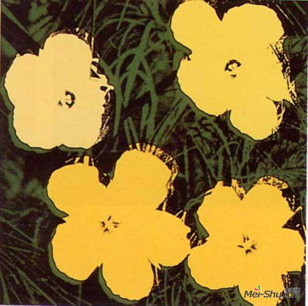 安迪·沃霍尔(Andy Warhol)高清作品《花》