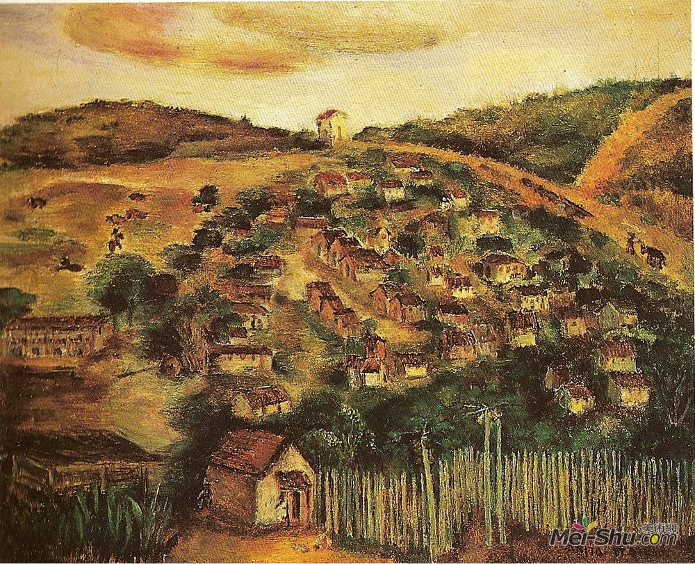阿妮塔·马尔法蒂(Anita Malfatti)高清作品《坎布奎拉》