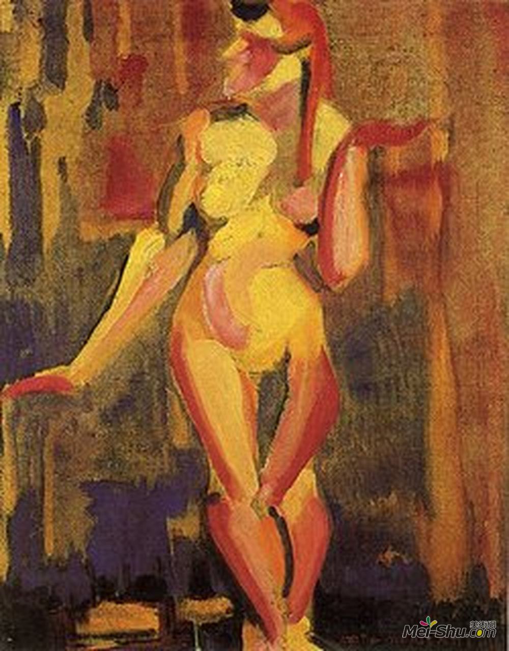 阿妮塔·马尔法蒂(Anita Malfatti)高清作品《努比》