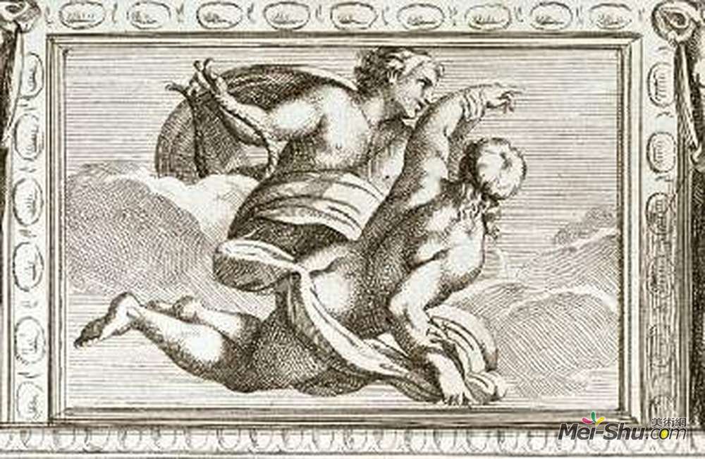 安尼巴尔·卡拉奇(Annibale Carracci)高清作品《阿波罗与风信子》