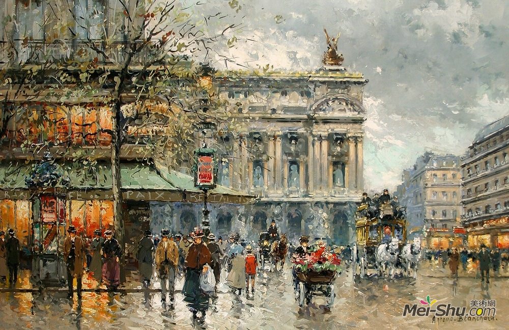 安托万布兰查德(Antoine Blanchard)高清作品《咖啡与和平》